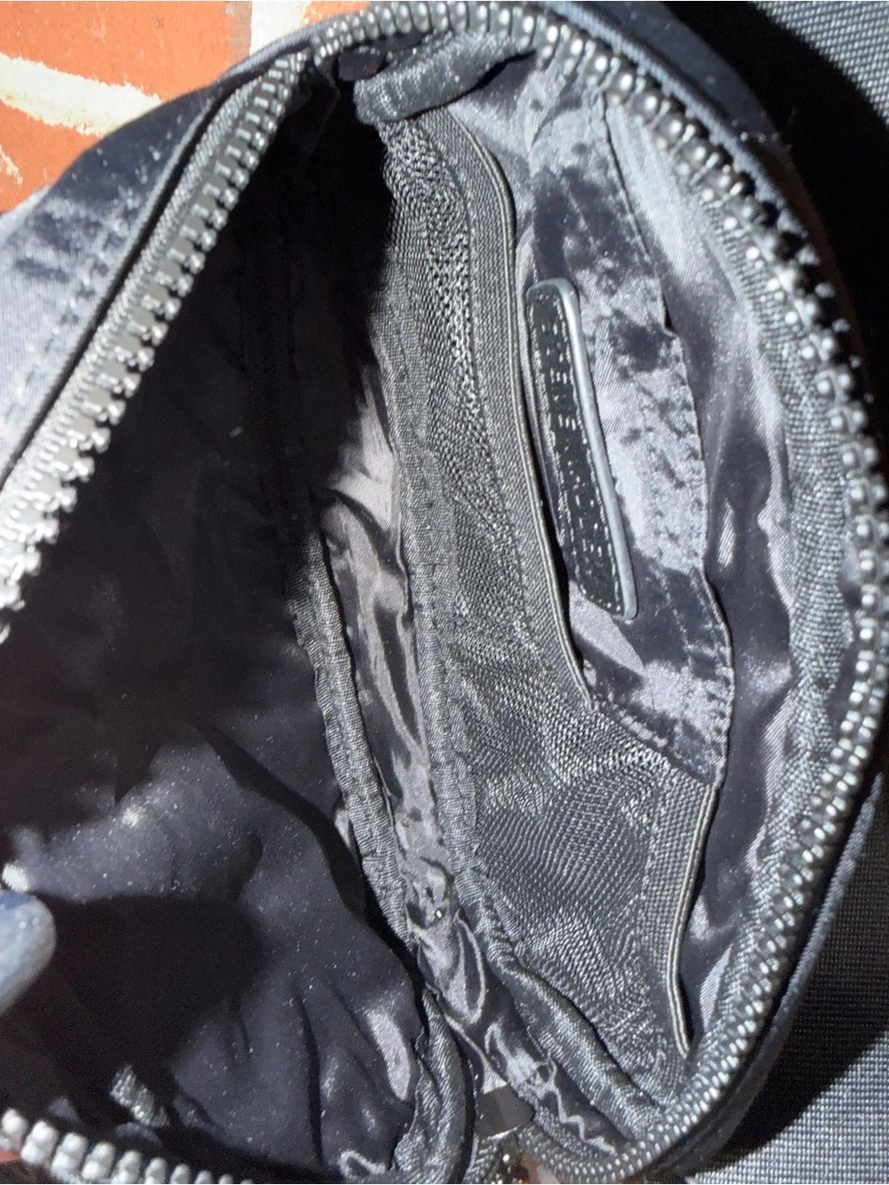 Steve Madden Black Crystal-Studded Crossbody Bag - Picture 9 of 9